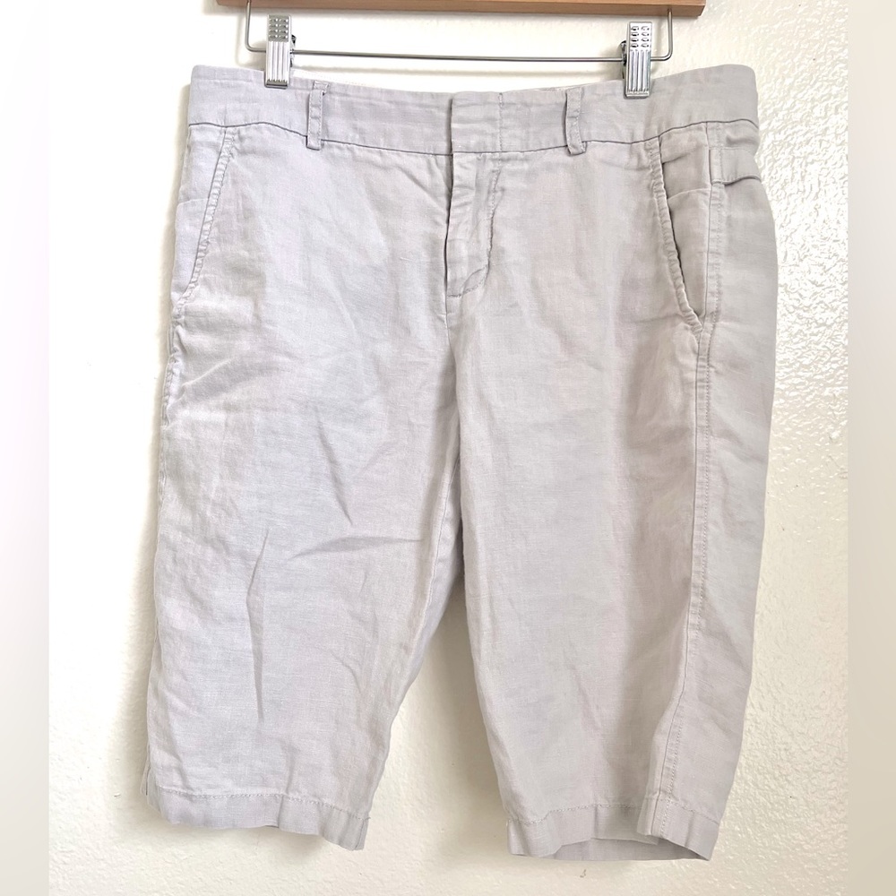 VINCE. - Linen gray shorts